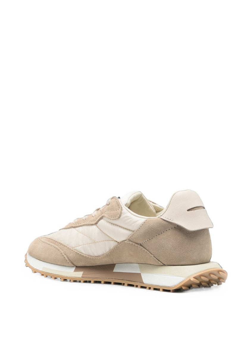 Beige Color Block Rush M9 Sneakers 2