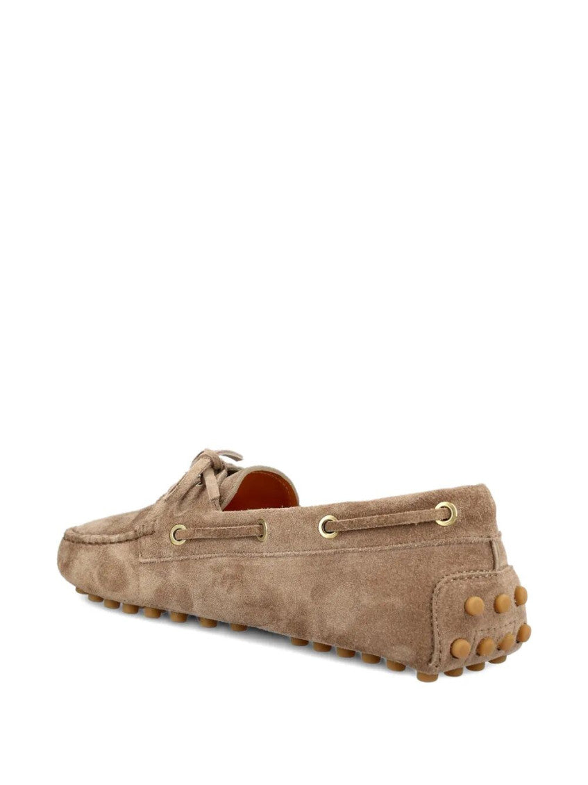 Beige Suede Loafers 3