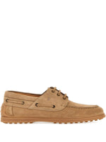Light Brown Suede Loafers 1