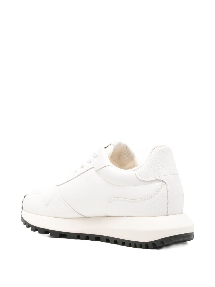 White Logo Sneakers 2