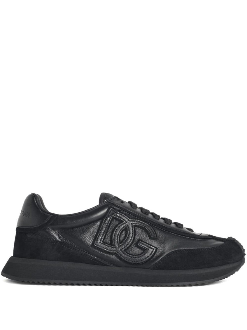 Black Logo Sneakers 5