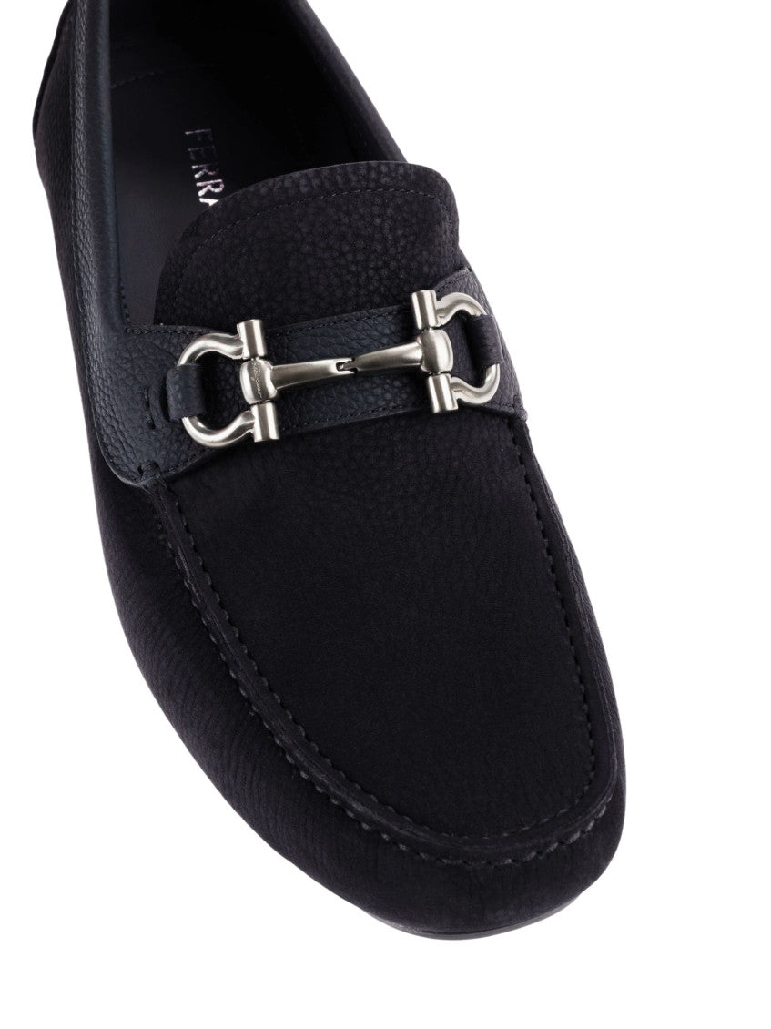 Navy Blue Slip On Loafers 4