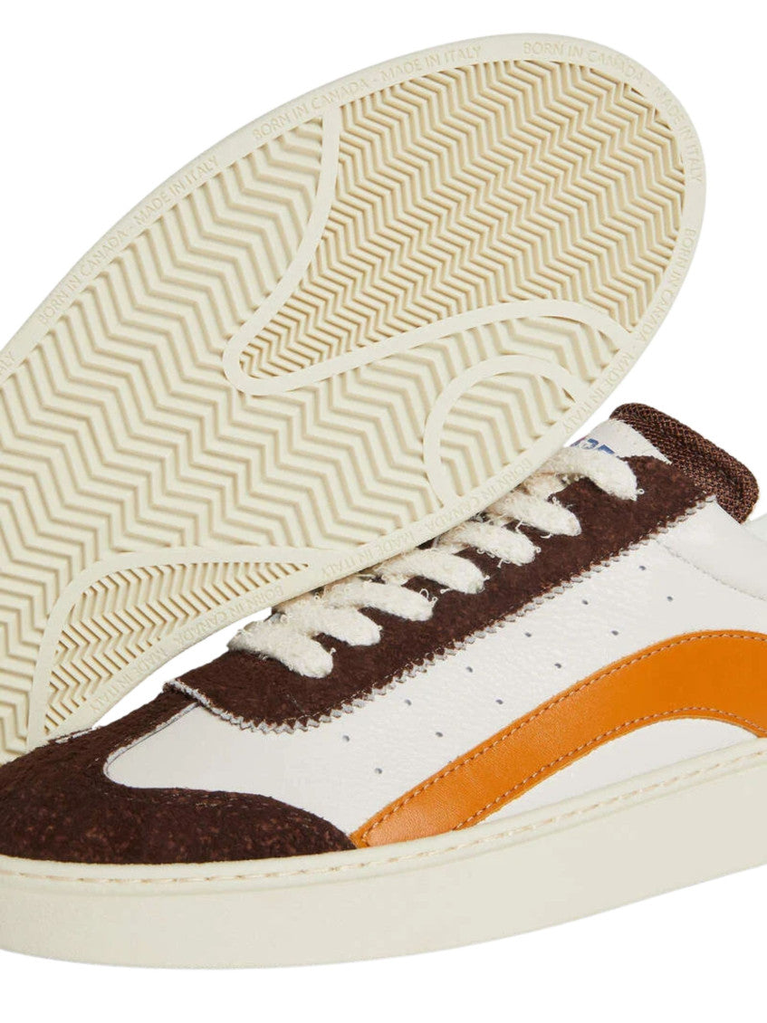 White Lace Up Sneakers 4