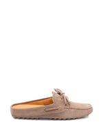 Taupe Suede Loafers 1