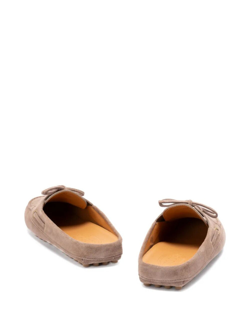Taupe Suede Loafers 3