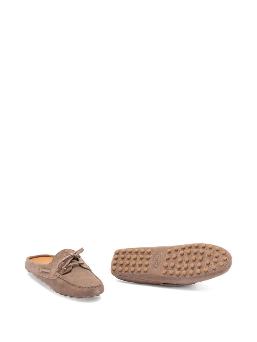 Taupe Suede Loafers 5