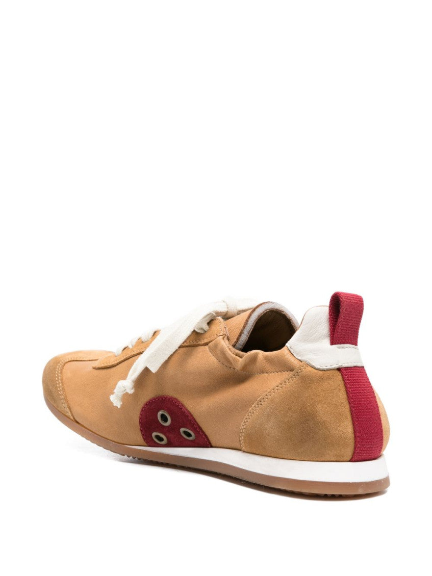 Brown Leather Sneakers 2