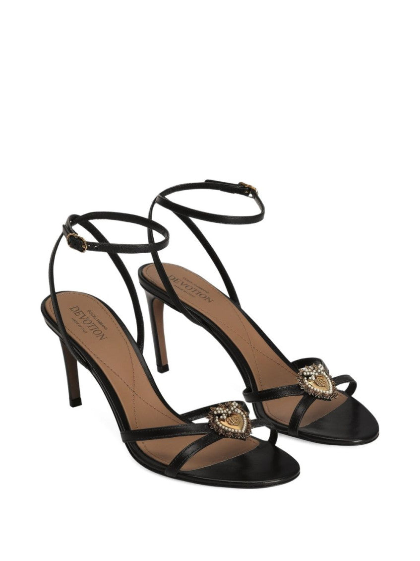 Black Ankle-strap Heels 2