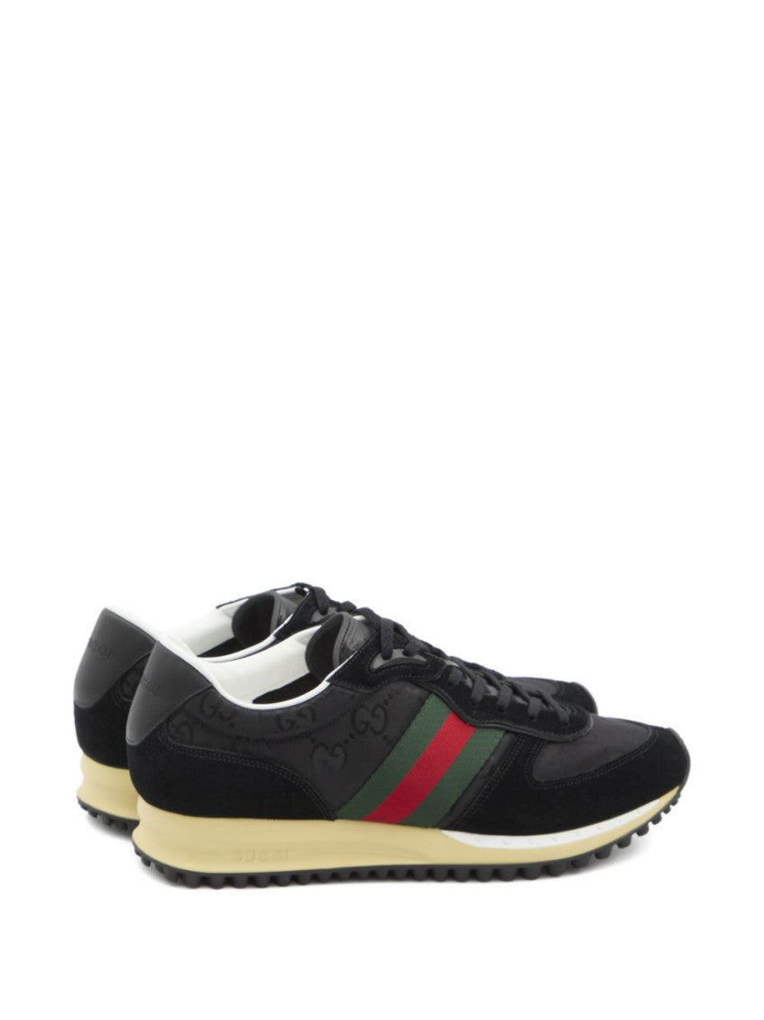 Black Lace Up Sneakers 3