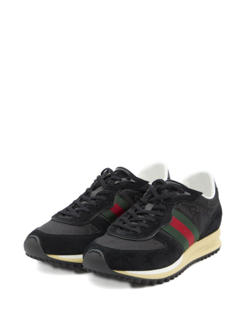 Black Lace Up Sneakers 4