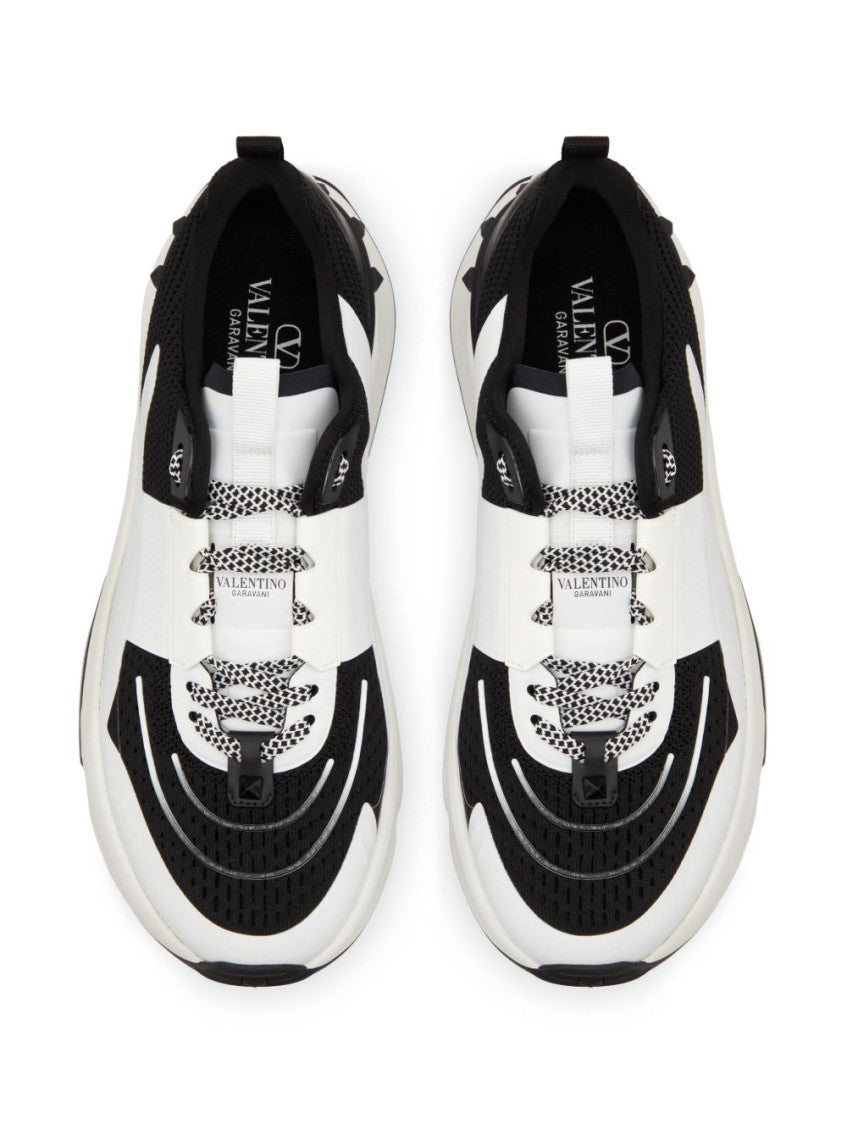 Black Lace Up Sneakers 2