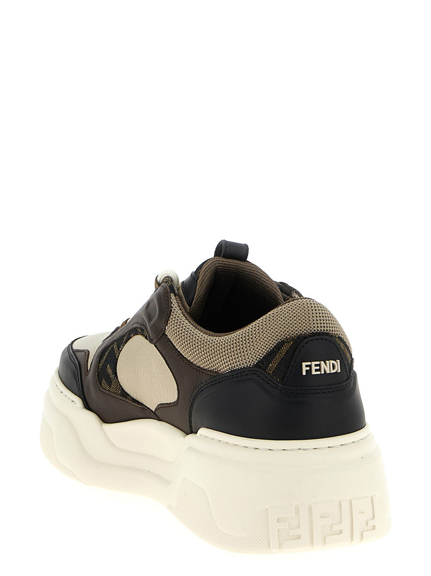 BlackWhite 'Force' Sneakers 3