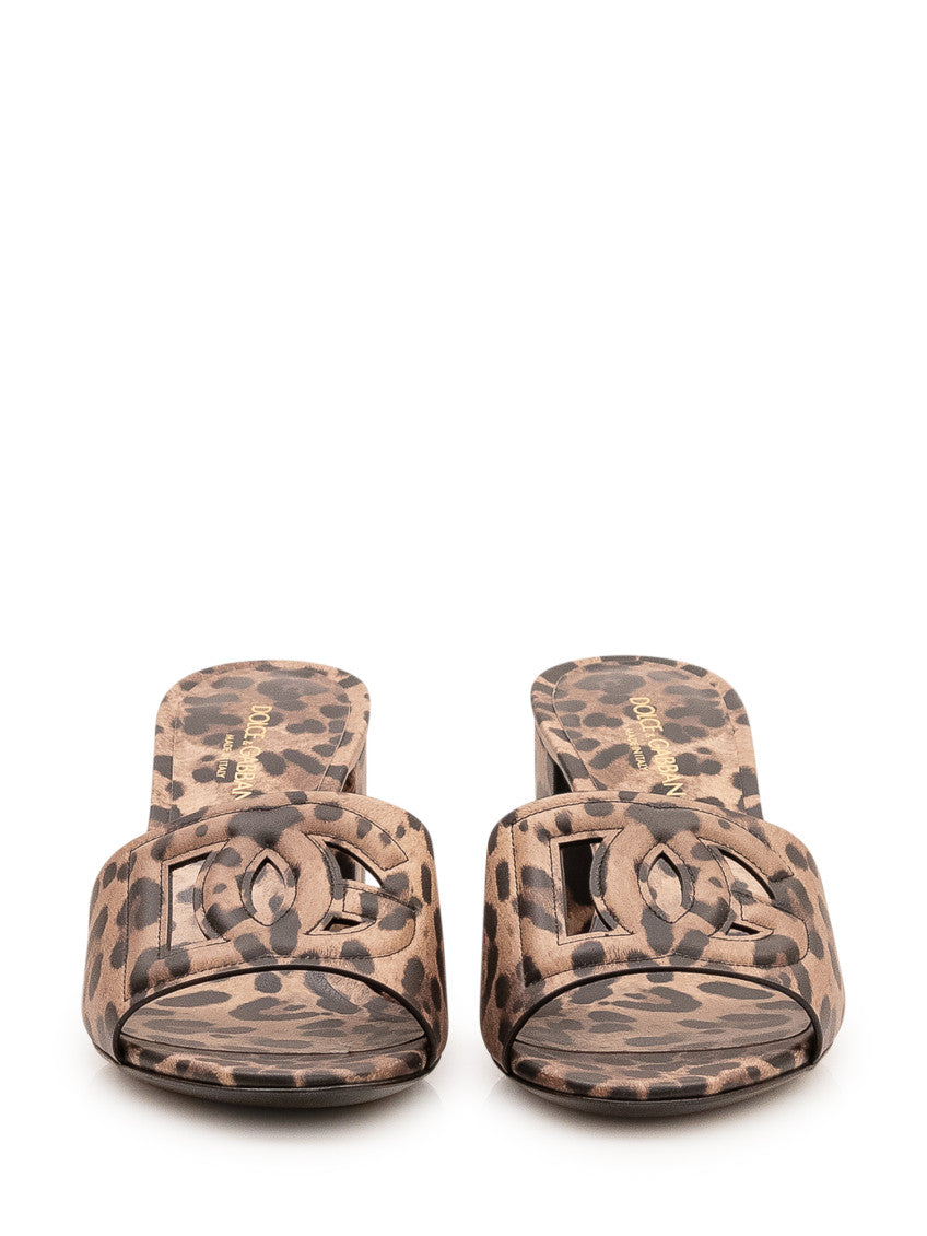 Leopard Print Slip On Heels 2