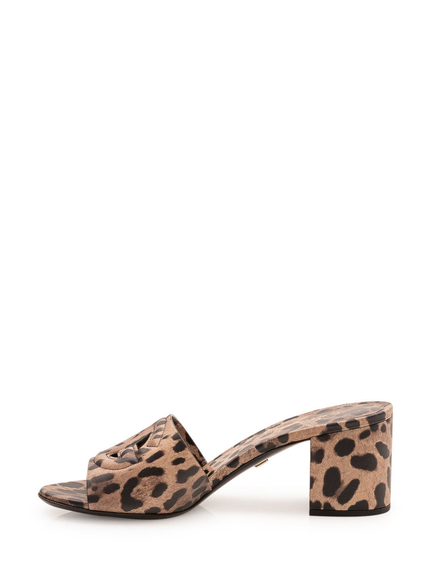Leopard Print Slip On Heels 4