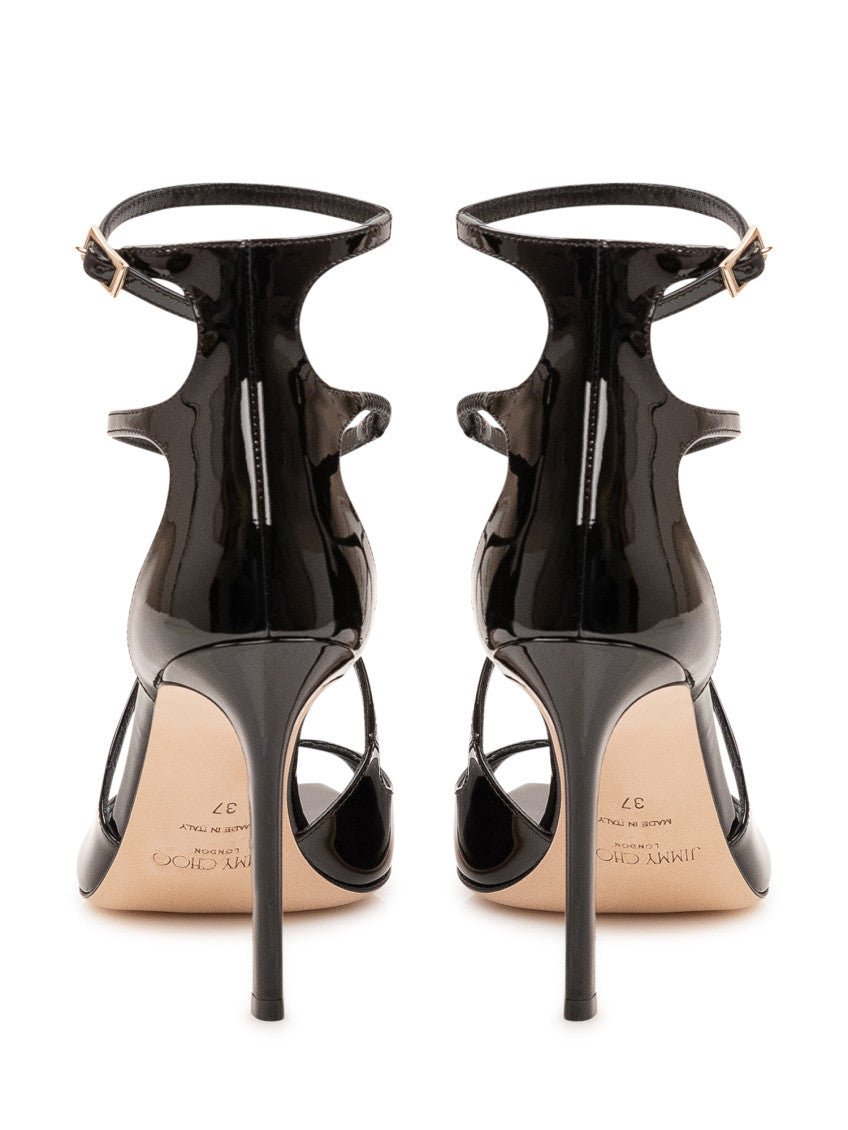 Black Ankle Strap Heels 3