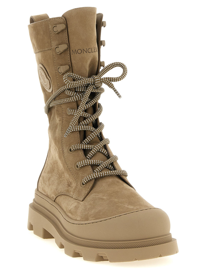 Light Brown Lace Up Boots 2