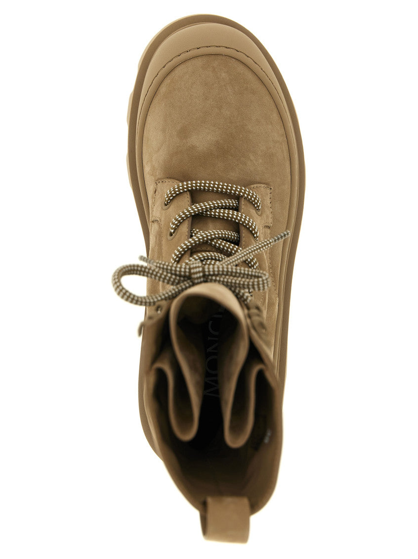 Light Brown Lace Up Boots 3