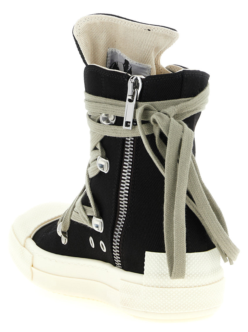 Black High Top Sneakers 4