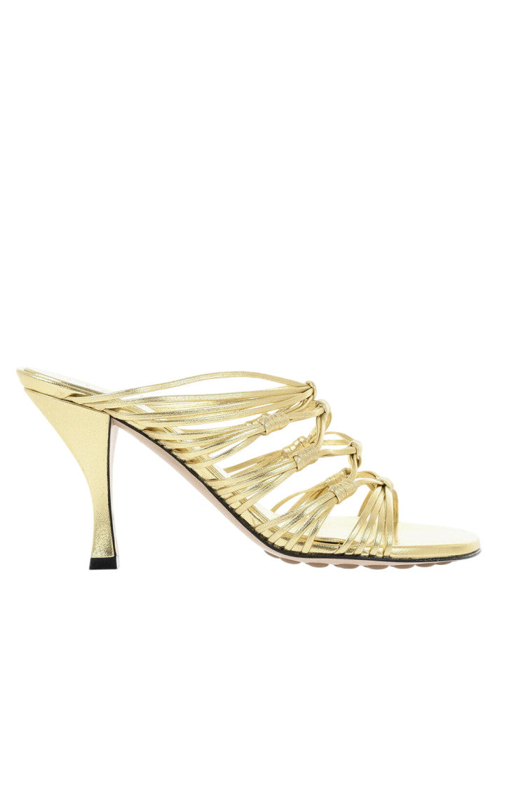 Golden Solid Blink Heels 1