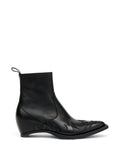 Black Embroidered Boots 1