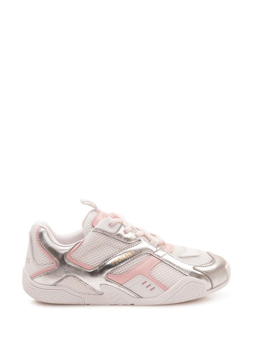 Silver Color Block Collection Sneakers 1