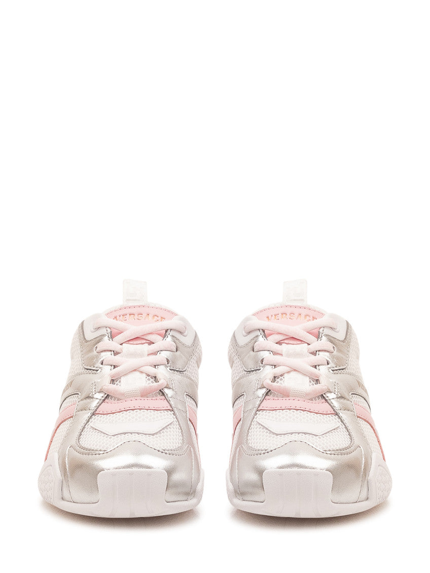 Silver Color Block Collection Sneakers 2
