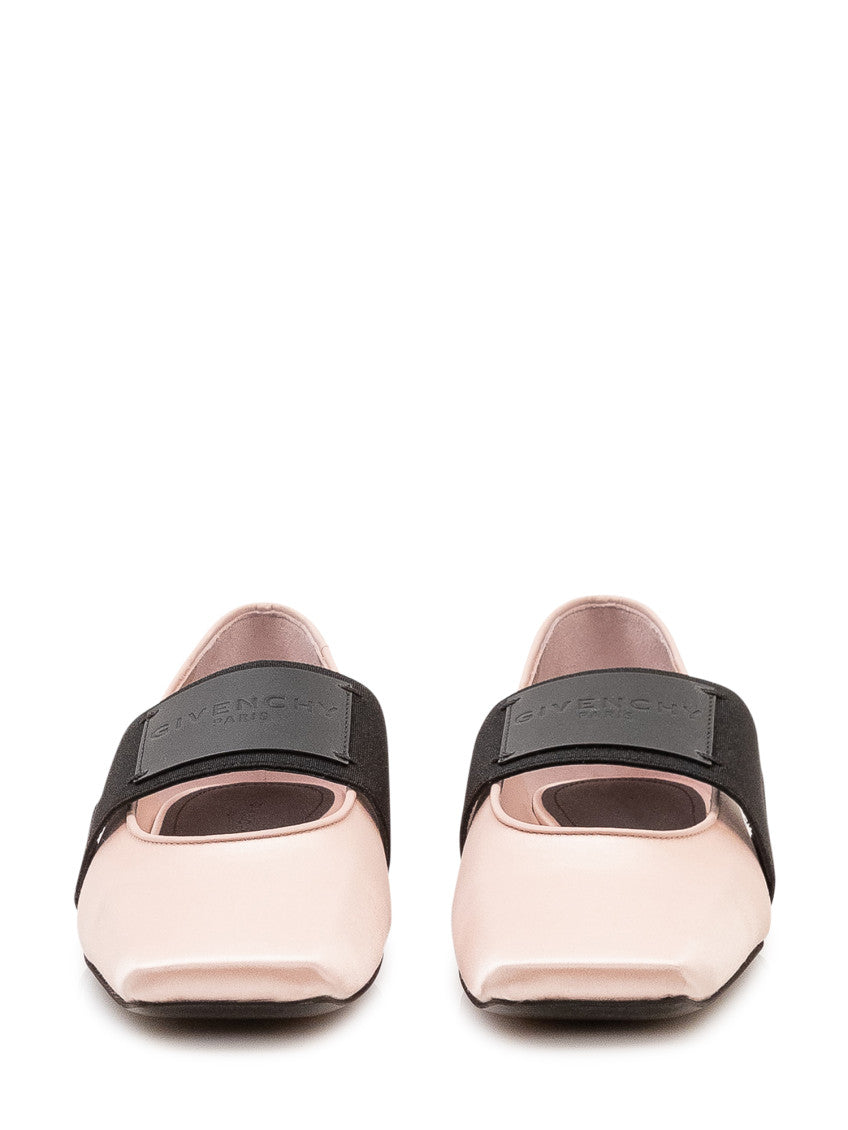 Pink Logo Ballet Flats 2