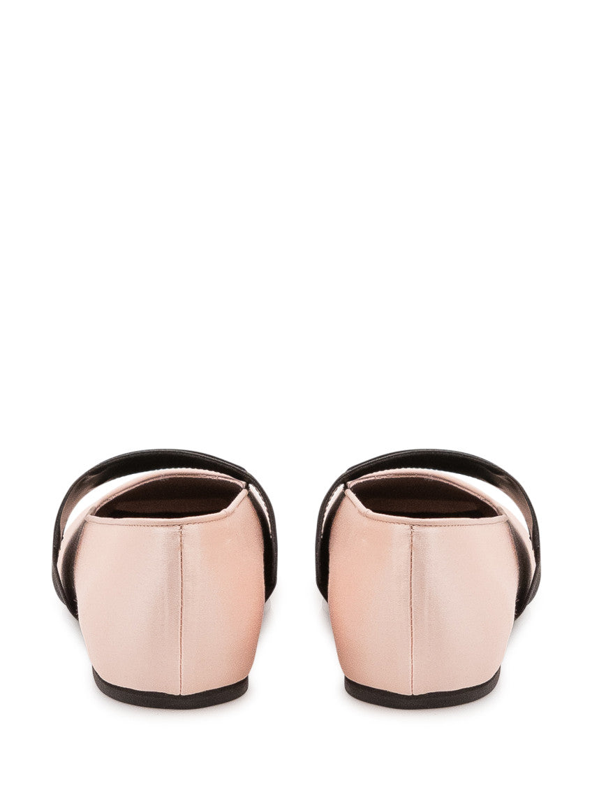 Pink Logo Ballet Flats 3
