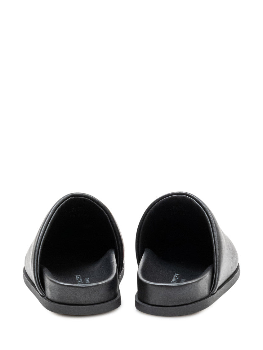 Black Logo Mules 3