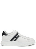 BlackWhite Color Block Sneakers 1
