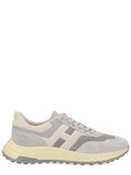 Grey Color Block Sneakers 1