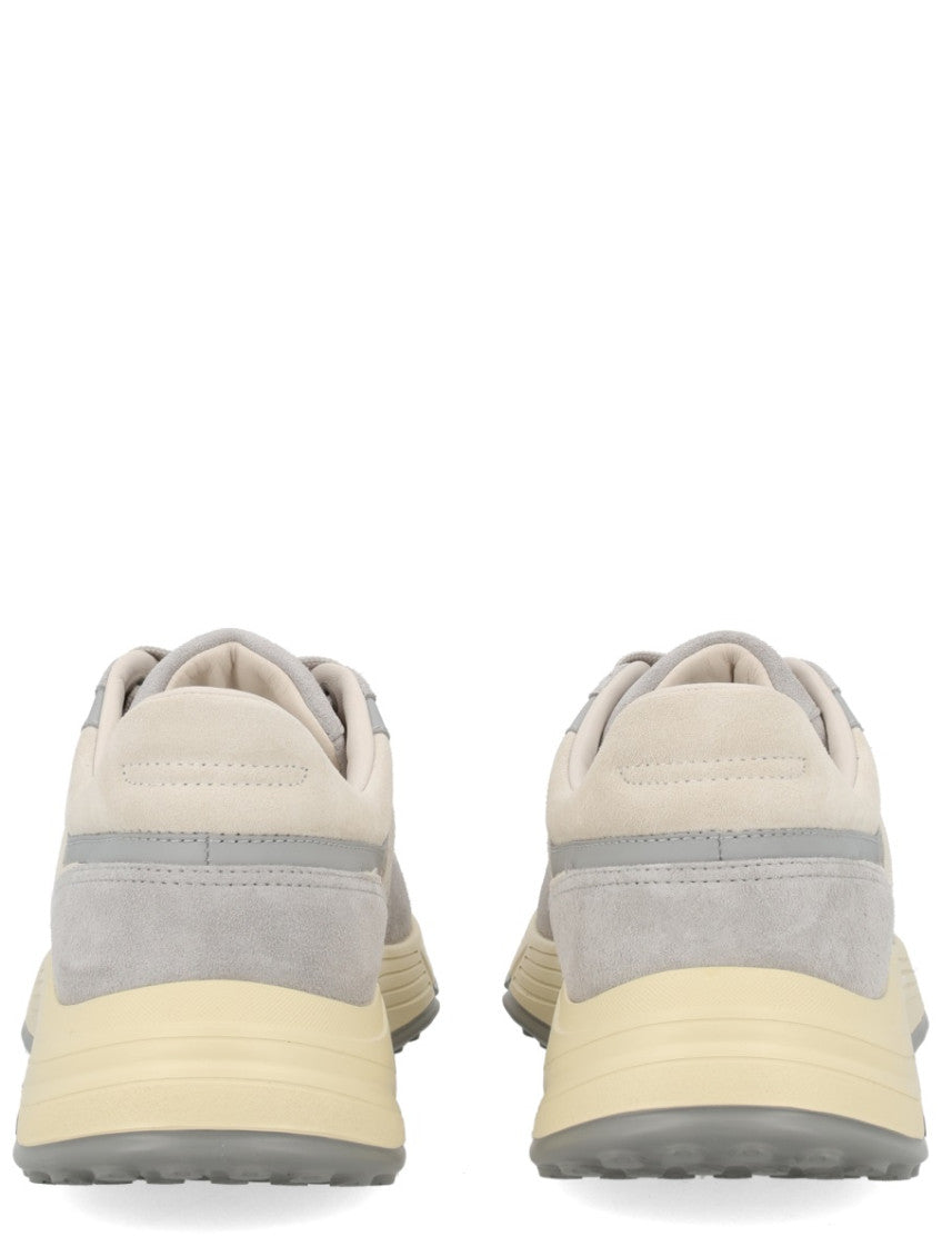 Grey Color Block Sneakers 5