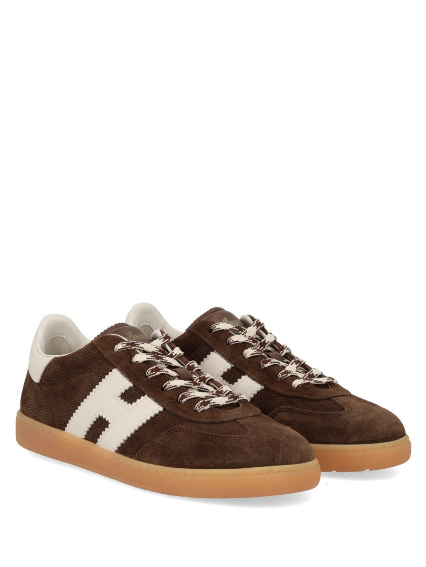 Brown Logo Sneakers 2