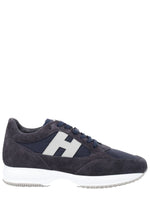 Blue Logo Sneakers 1