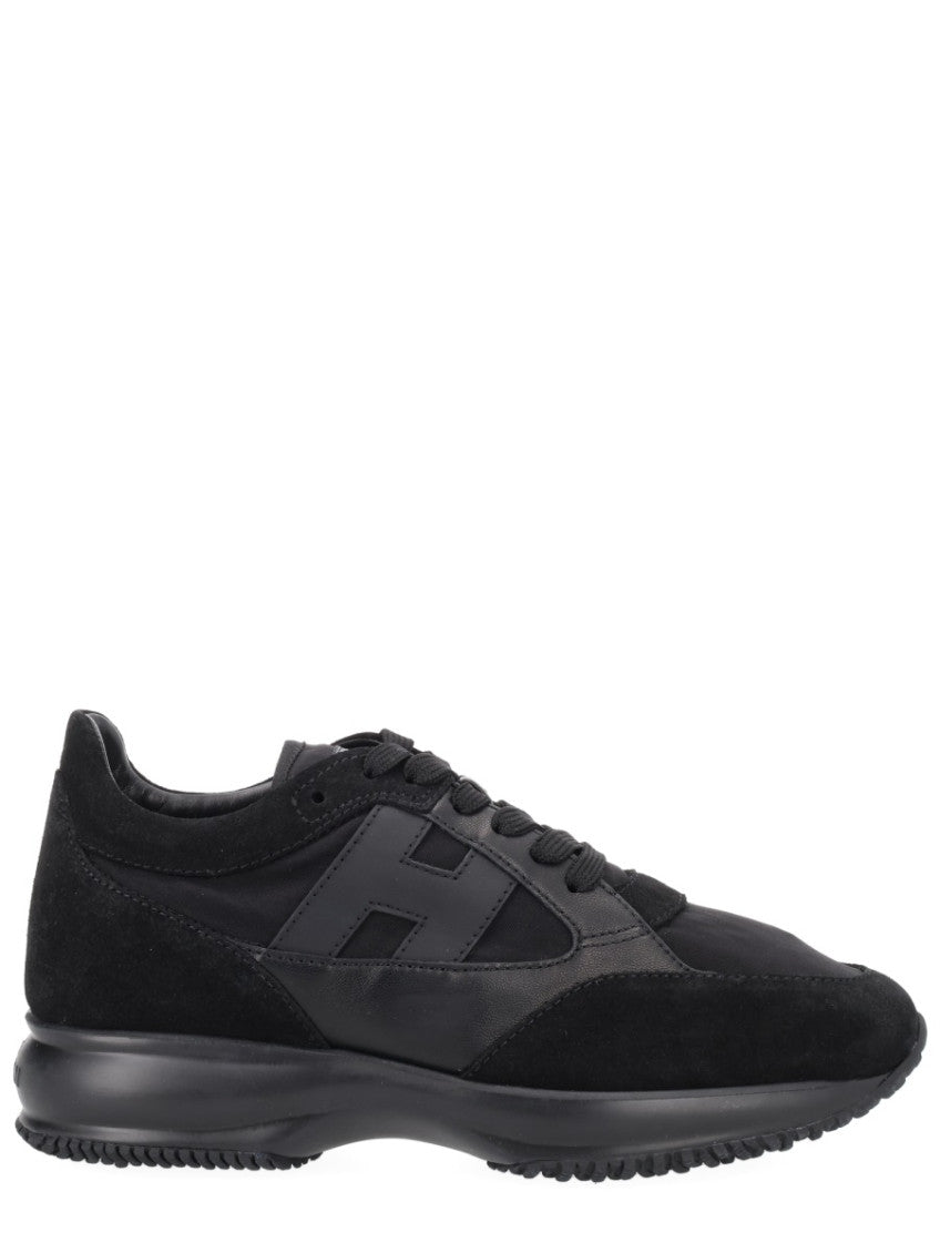 Black Logo Sneakers 1