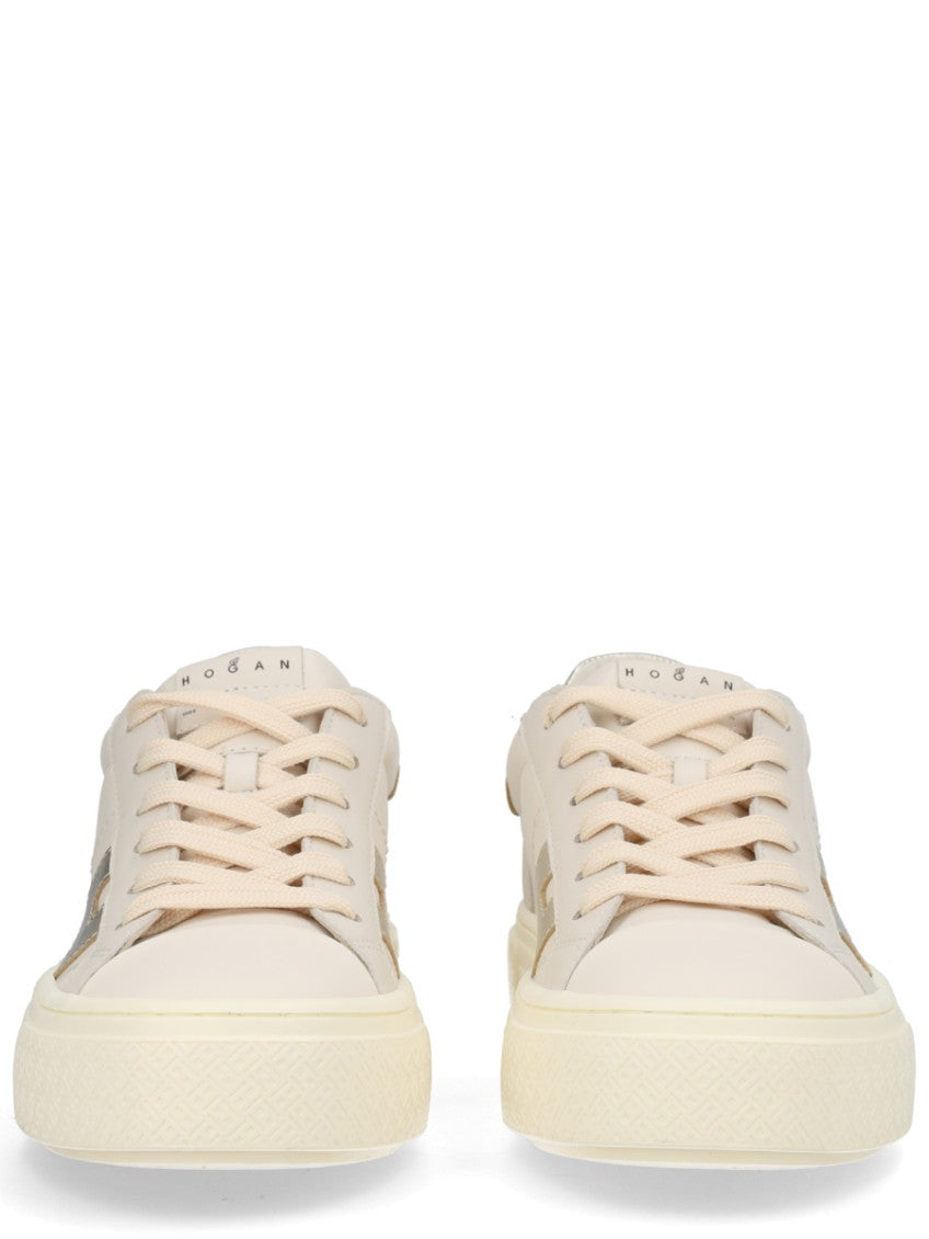 Off White Logo Sneakers 4