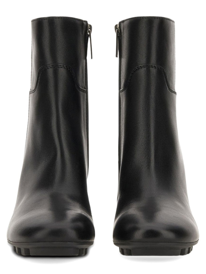 Black Zipper Boots 5