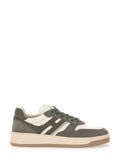 Grey Color Block Sneakers 1