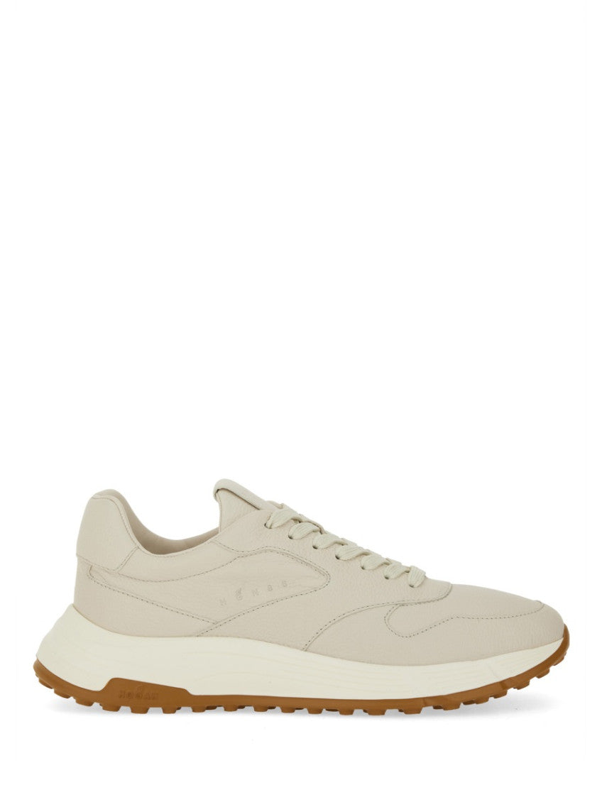 Off White Solid Sneakers 1