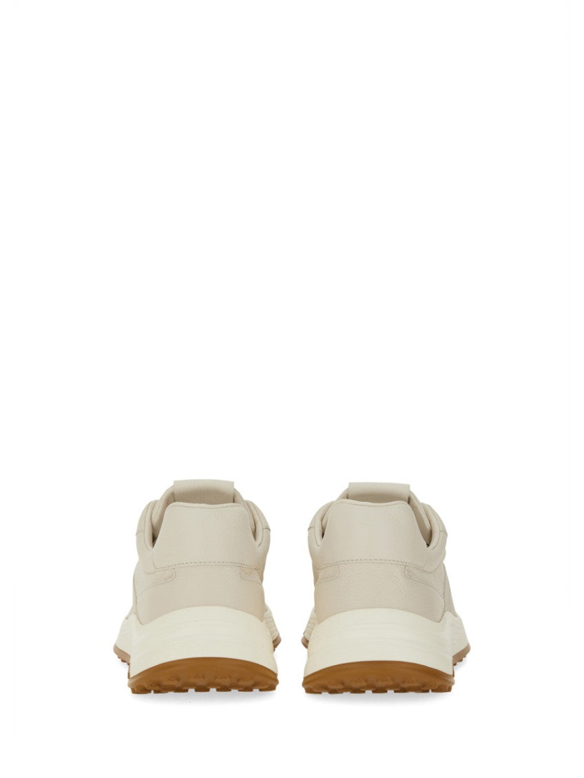 Off White Solid Sneakers 4