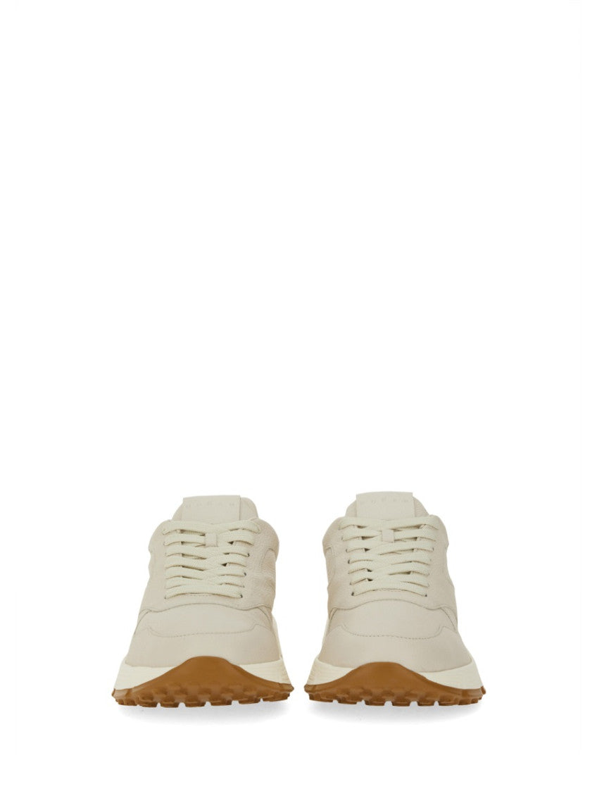 Off White Solid Sneakers 5