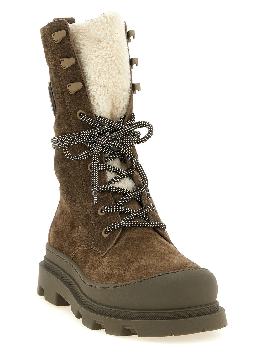 Brown Logo Boots 2