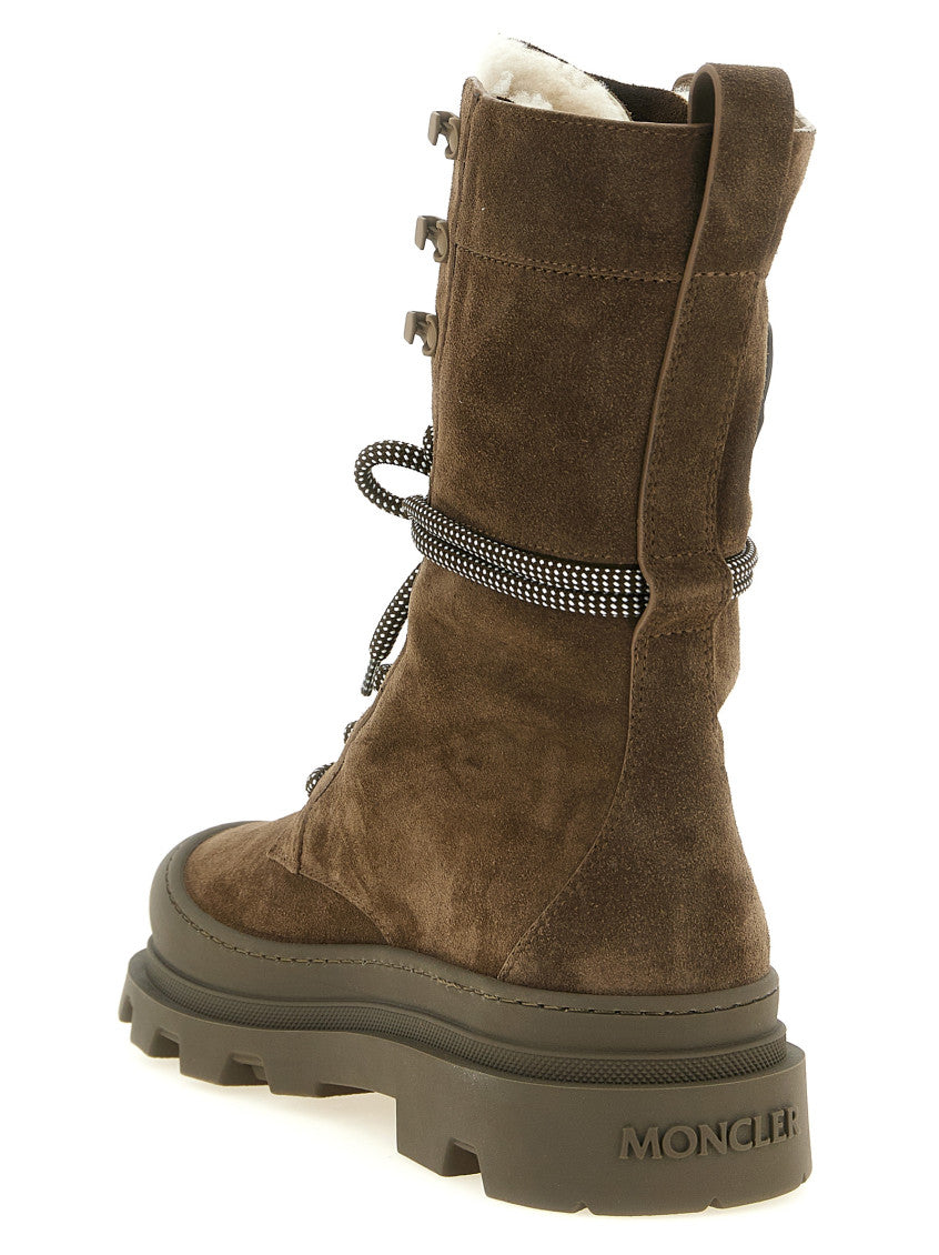 Brown Logo Boots 3