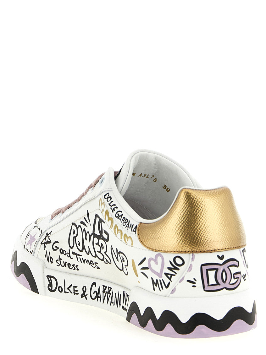 Multi Color Printed Sneakers 4