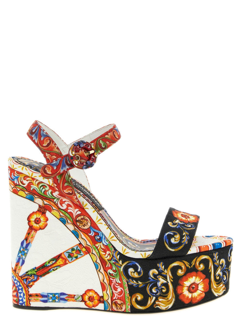 Multi Color Printed Wedges 1