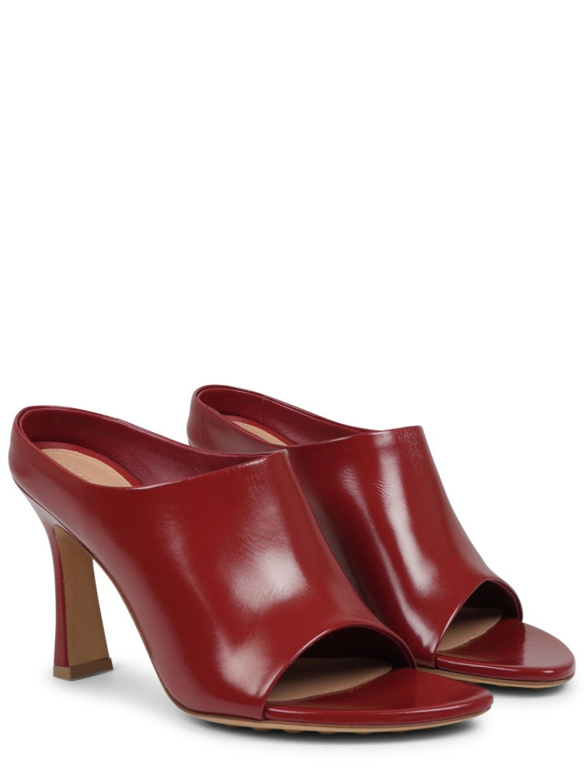 Red Solid Mules 2