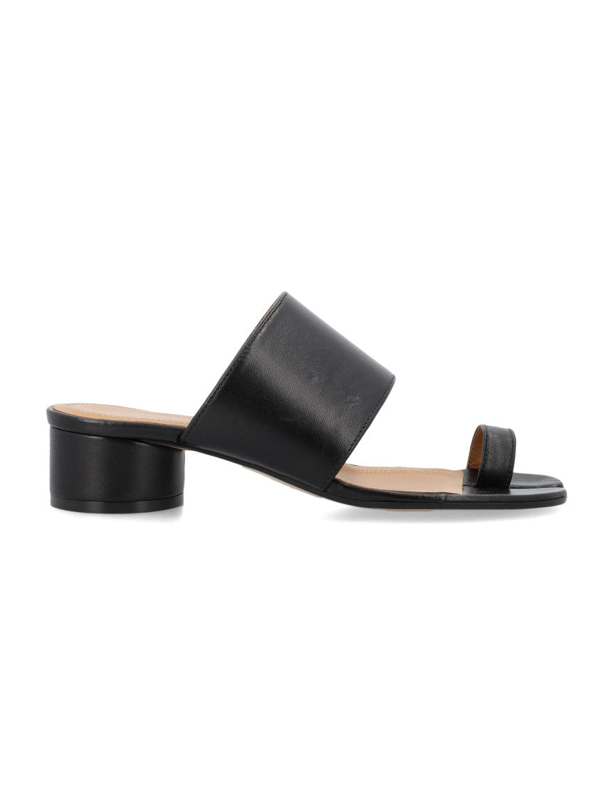 Black Solid Heels 1