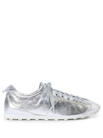 Silver Solid Collection Sneakers 1