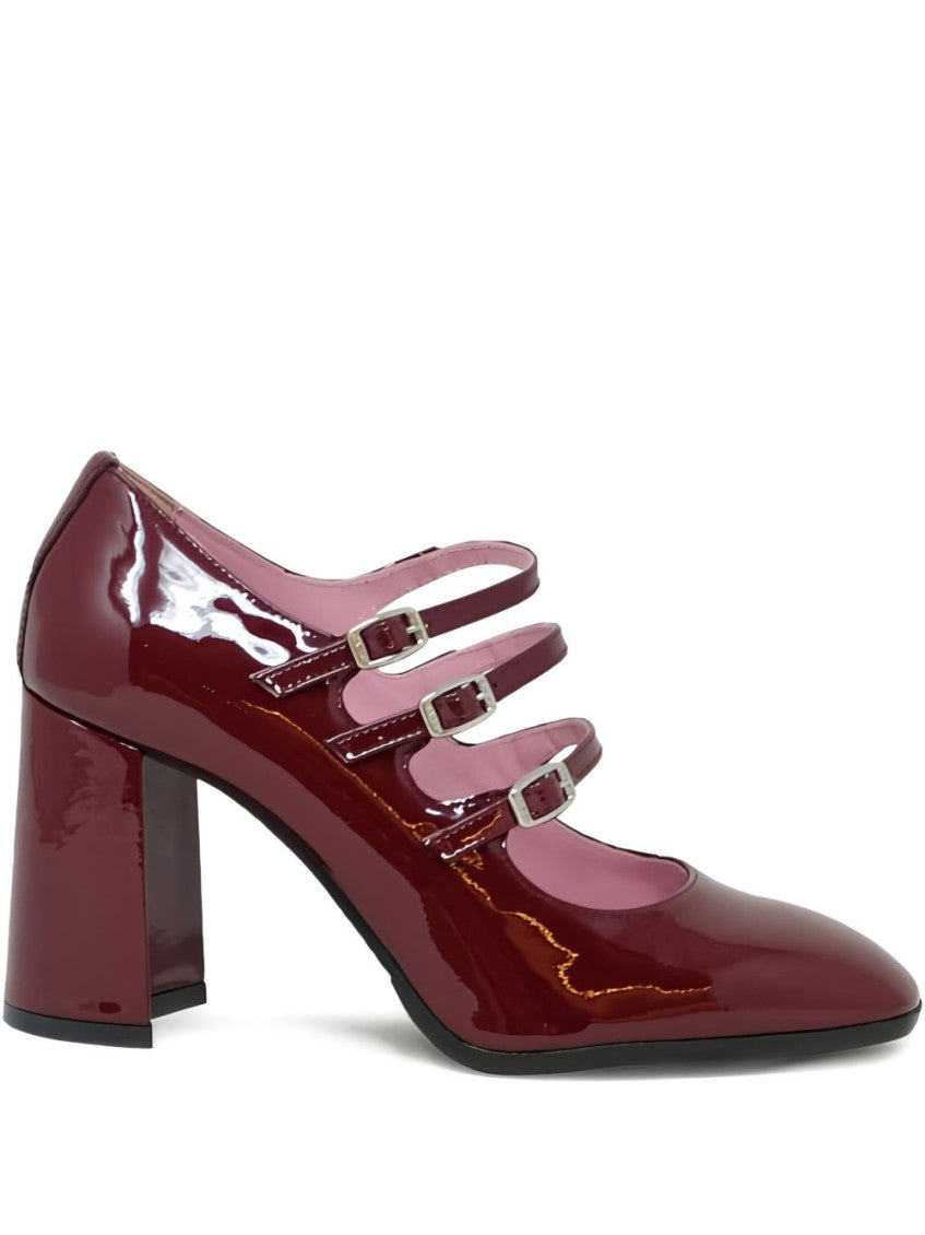 Red Solid Keel Pumps 1