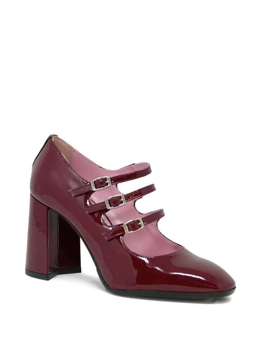 Red Solid Keel Pumps 2